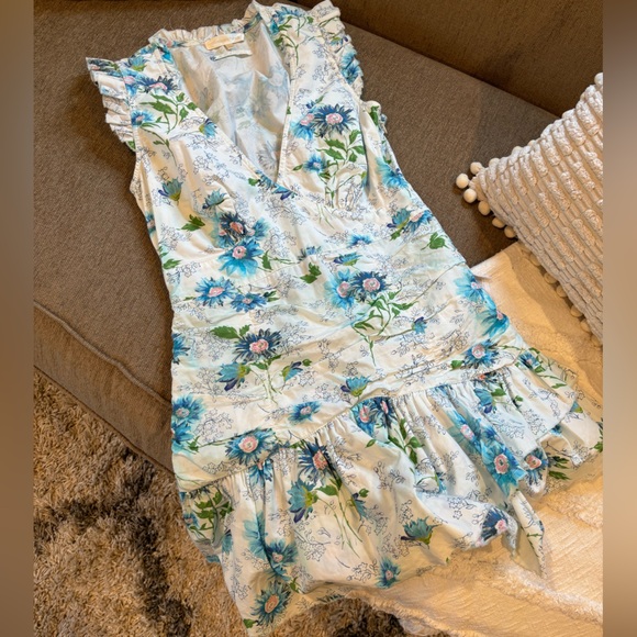 Loveshackfancy blue floral dress - Picture 2 of 11